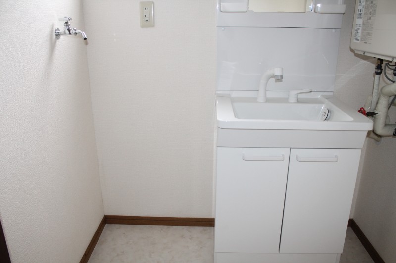 洗面台・洗濯機置き場